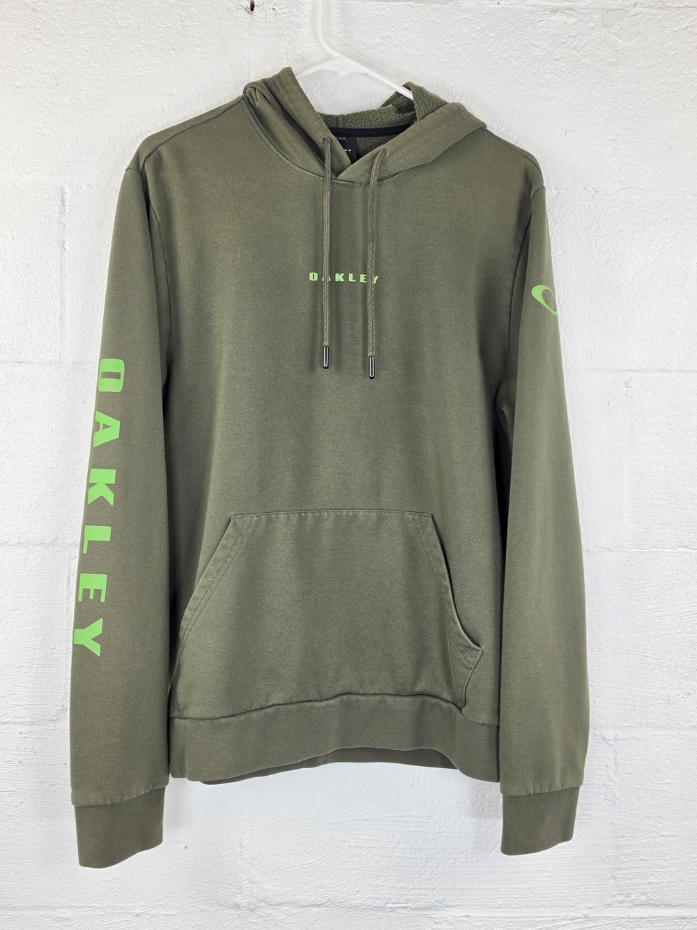 Oakley Men's Olive Green Pullover Hoodie